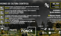  “Viernes de Cultura Científica” de agosto 2024 en Museo Fonck 