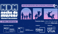 Espectacular “Noche de Museos” en el Fonck