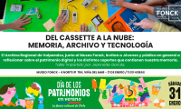 Anímate a participar en el taller “Del cassette a la nube: Memoria, archivo y tecnología” en el Museo Fonck