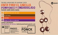 Taller gratuito en Museo Fonck sobre cordonería y trenzado andino