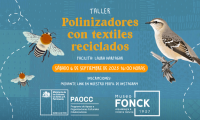 Anímate a participar del taller del Museo Fonck “Polinizadores con textiles reciclados” Anímate a participar del taller del Museo Fonck “Polinizadores con textiles reciclados”