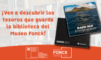 ¡Ven a descubrir los tesoros que guarda la Biblioteca del Museo Fonck! Libro “Rapa Nui - El ombligo del mundo” está disponible para consulta